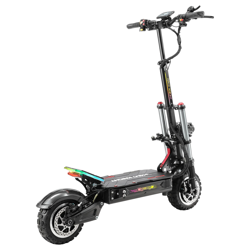 HALO KNIGHT Trottinette électrique à double moteur T107Pro 60V 6000W 38, 4Ah