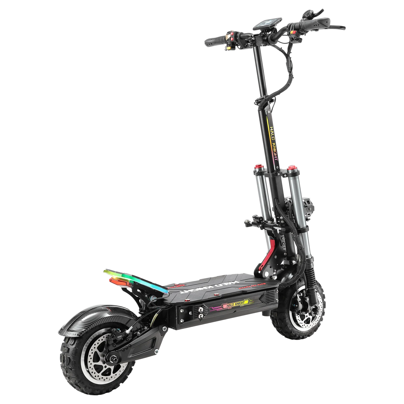 HALO KNIGHT Trottinette électrique à double moteur T107Pro 60V 6000W 38, 4Ah