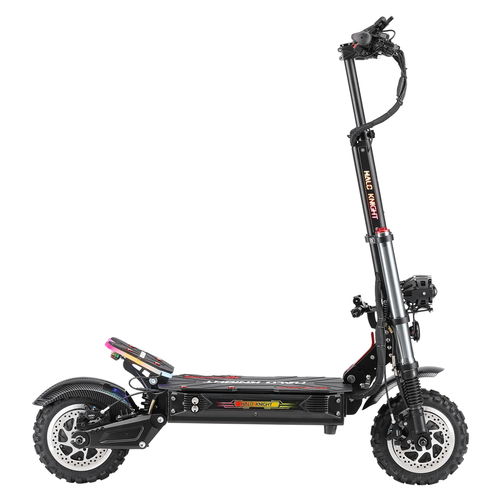 HALO KNIGHT Trottinette électrique à double moteur T107Pro 60V 6000W 38, 4Ah