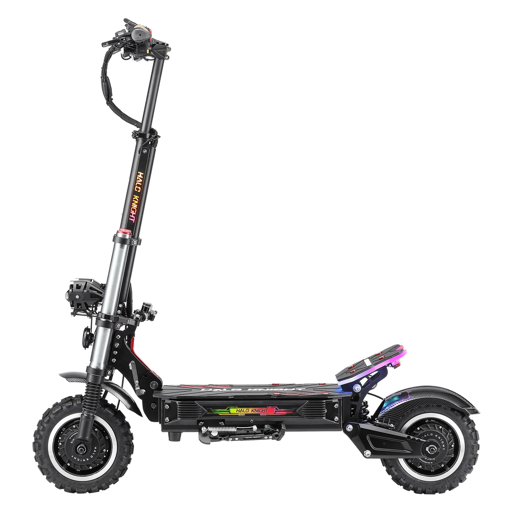 HALO KNIGHT Trottinette électrique à double moteur T107Pro 60V 6000W 38, 4Ah