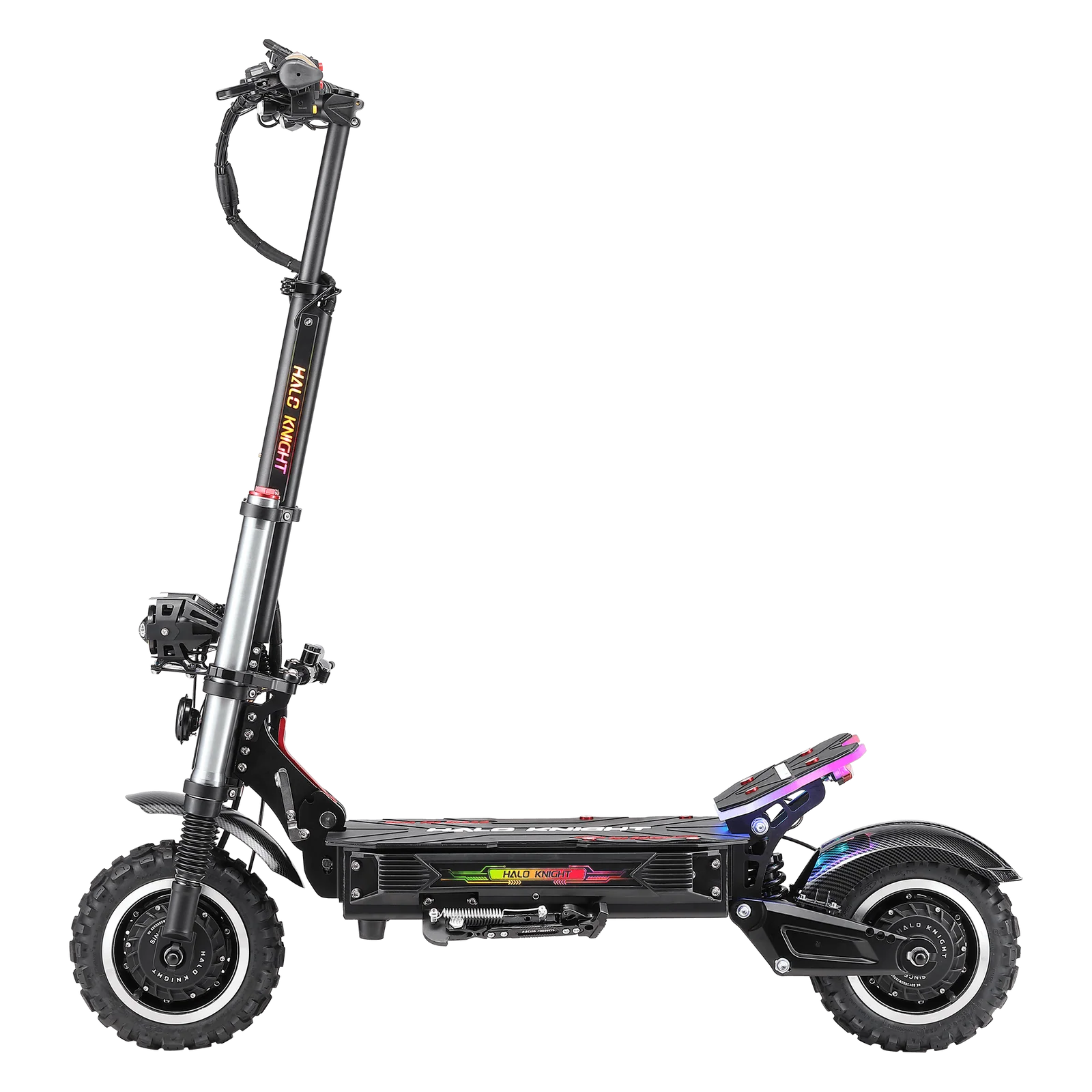 HALO KNIGHT Trottinette électrique à double moteur T107Pro 60V 6000W 38, 4Ah