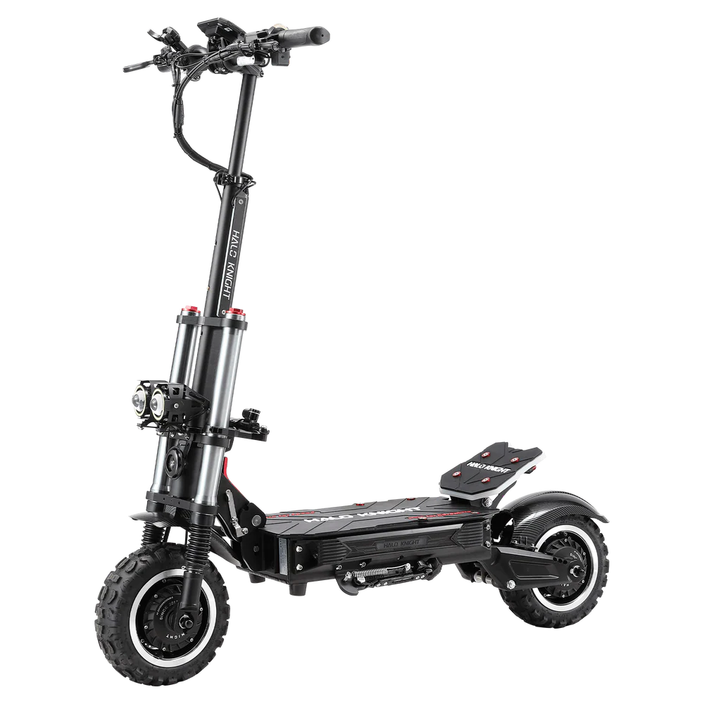 HALO KNIGHT Trottinette électrique à double moteur T107Pro 60V 6000W 38, 4Ah