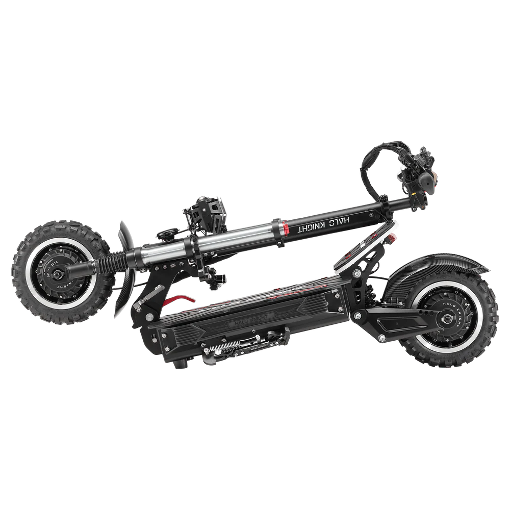 HALO KNIGHT Trottinette électrique à double moteur T107Pro 60V 6000W 38, 4Ah