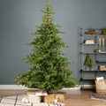 Sapin de Noël artificiel lumineux 250 LED (H150 cm) Glorious Vert sapin