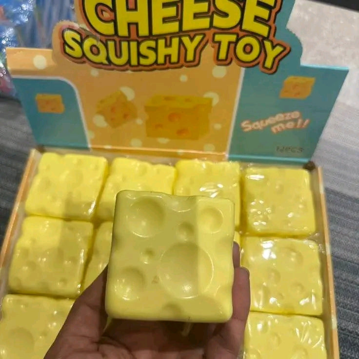 Cheese Squishy Toy – Le Jouet Anti-Stress Ultime !