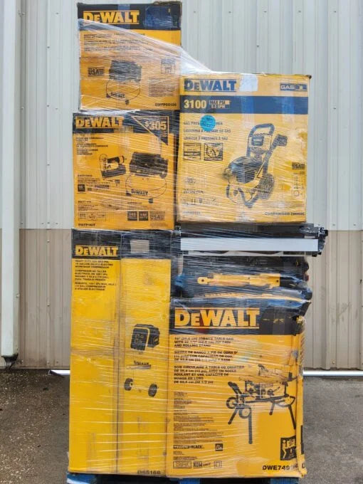 Palettes d’outils DeWalt (excédentaires)