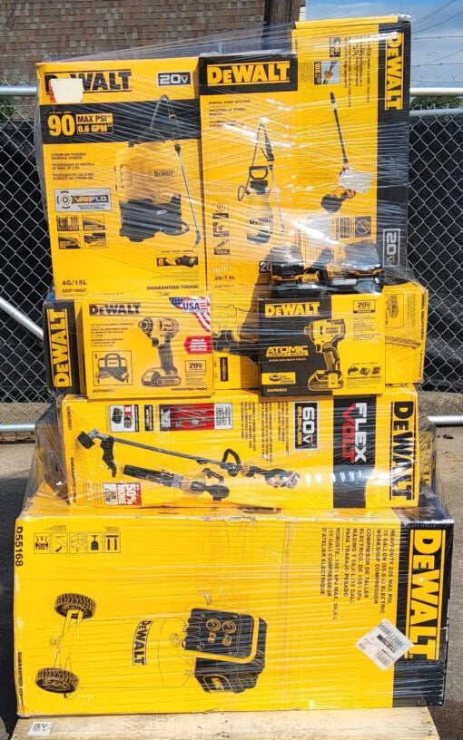 Palettes de liquidation DeWalt Tools