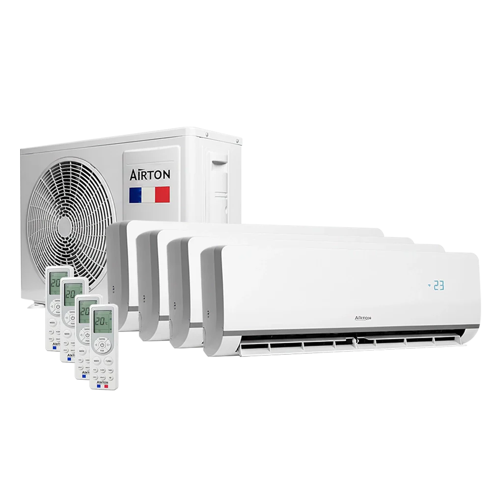 Climatiseur réversible - Pompe à chaleur Air Air (PAC)(QUADRISPLIT X4)
