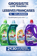 LESSIVE LIQUIDE LE COQ (3L) : LA QUALITÉ PRO À PRIX MINI