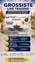 BATTERIE DE CUISINE 11 PIÈCES BECKERMANN – L'ÉLÉGANCE ET LA PERFORMANCE DANS VOTRE CUISINE