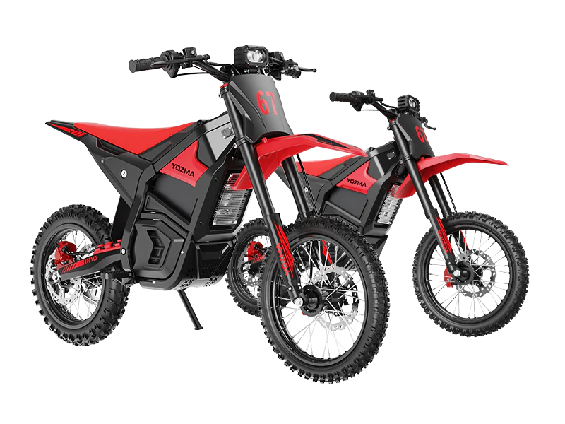 Pack combo Yozma IN 10 (2 motos) – Meilleur rapport qualité-prix pour un ensemble double