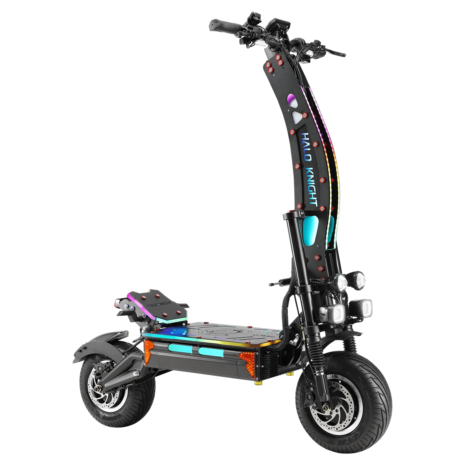 HALO KNIGHT T107Max 72V 8000W 50AH Double scooter électrique à moteur