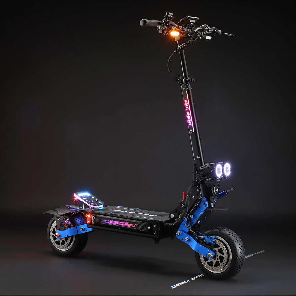 HALO KNIGHT Trottinette électrique à double moteur T108Pro 60V 6000W 38, 4Ah