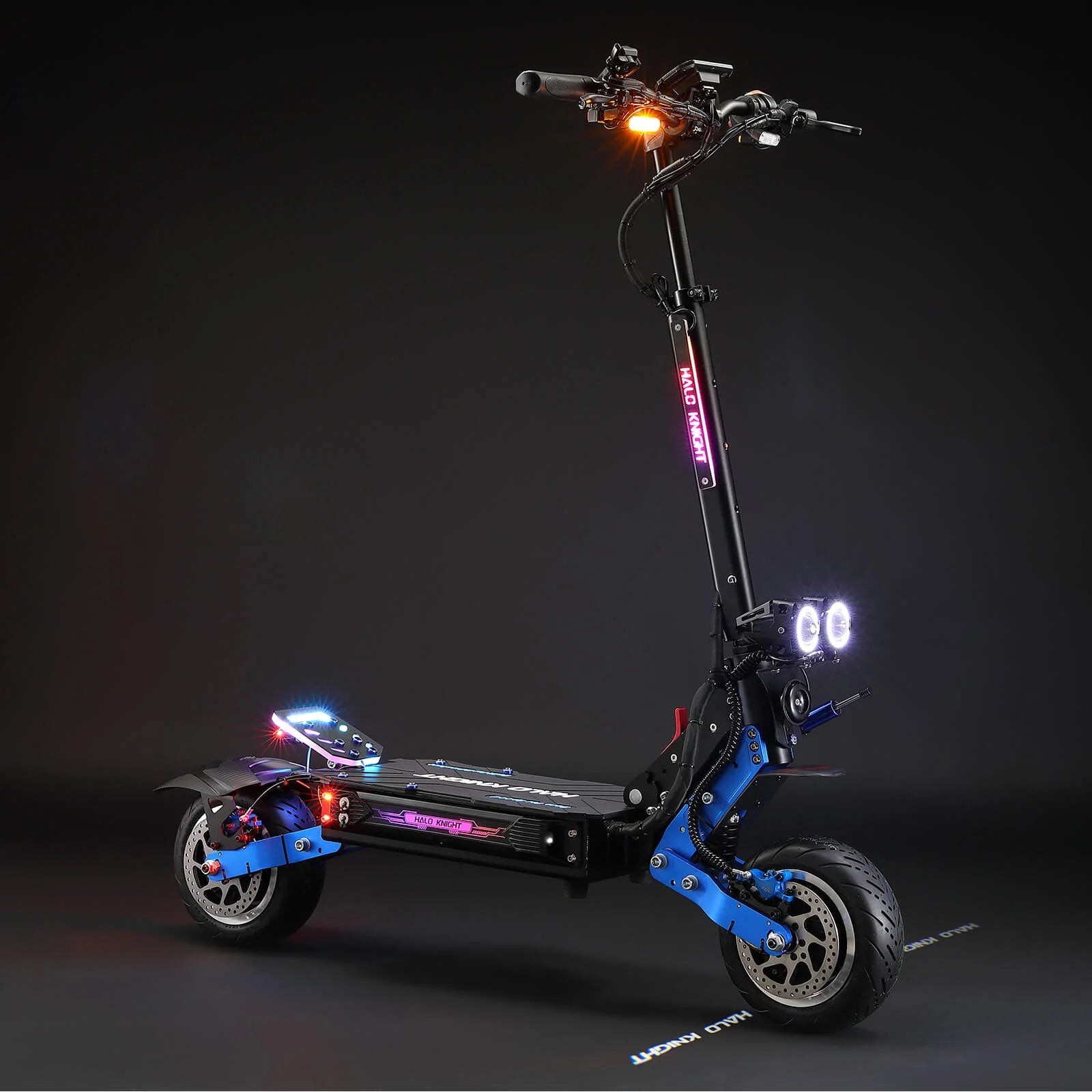 HALO KNIGHT Trottinette électrique à double moteur T108Pro 60V 6000W 38, 4Ah
