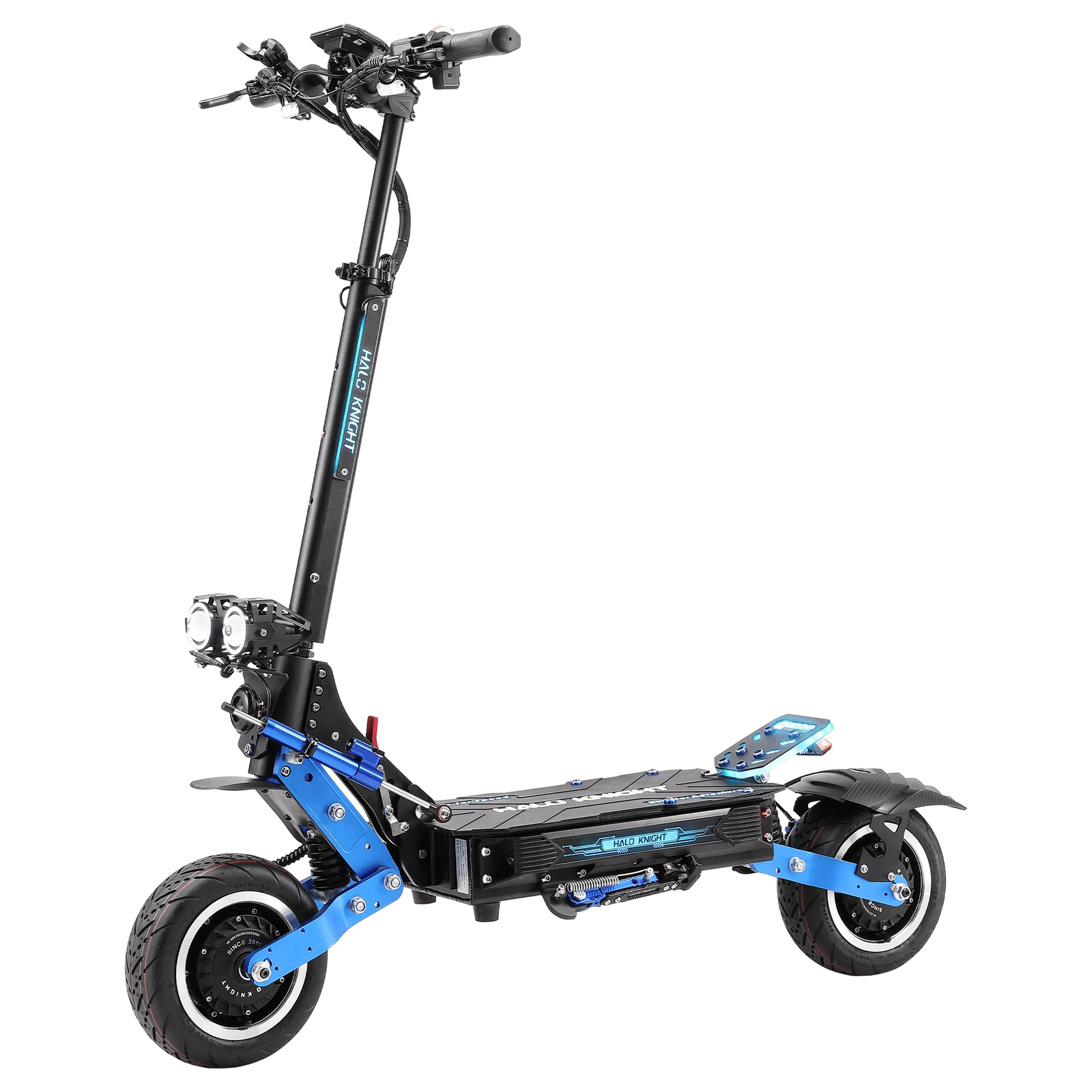 HALO KNIGHT Trottinette électrique à double moteur T108Pro 60V 6000W 38, 4Ah