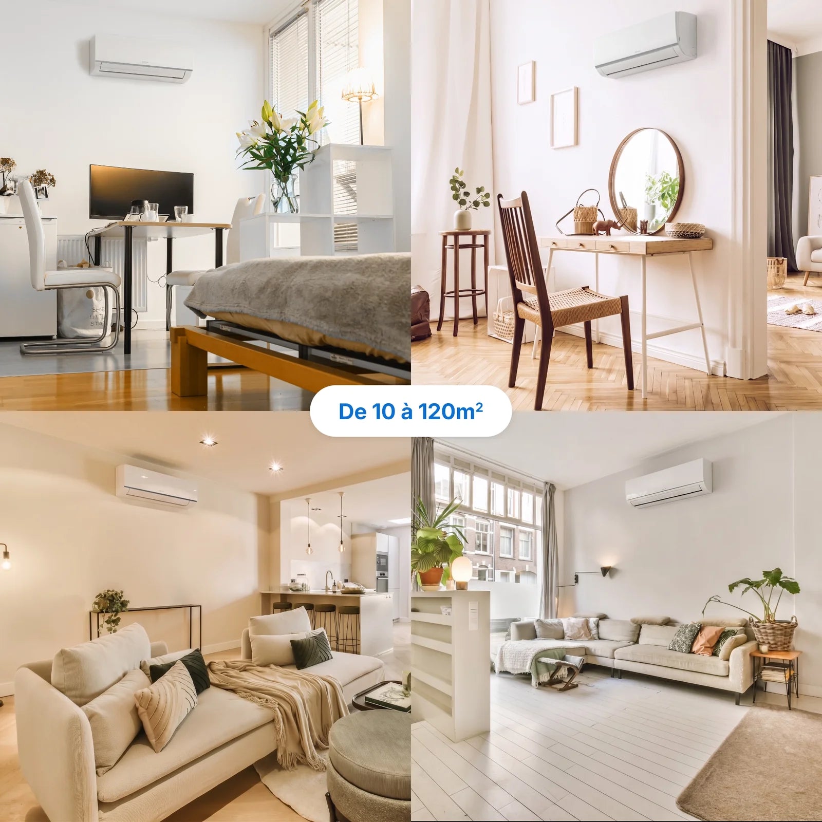 Climatiseur réversible - Pompe à chaleur Air Air (PAC)