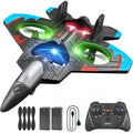 Avion télécommandé en mousse 4DRC V32 pour enfants de 8 à 16 ans, avion de chasse télécommandé avec éclairage