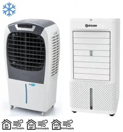 Rafraichisseur d'air par évaporation mobile