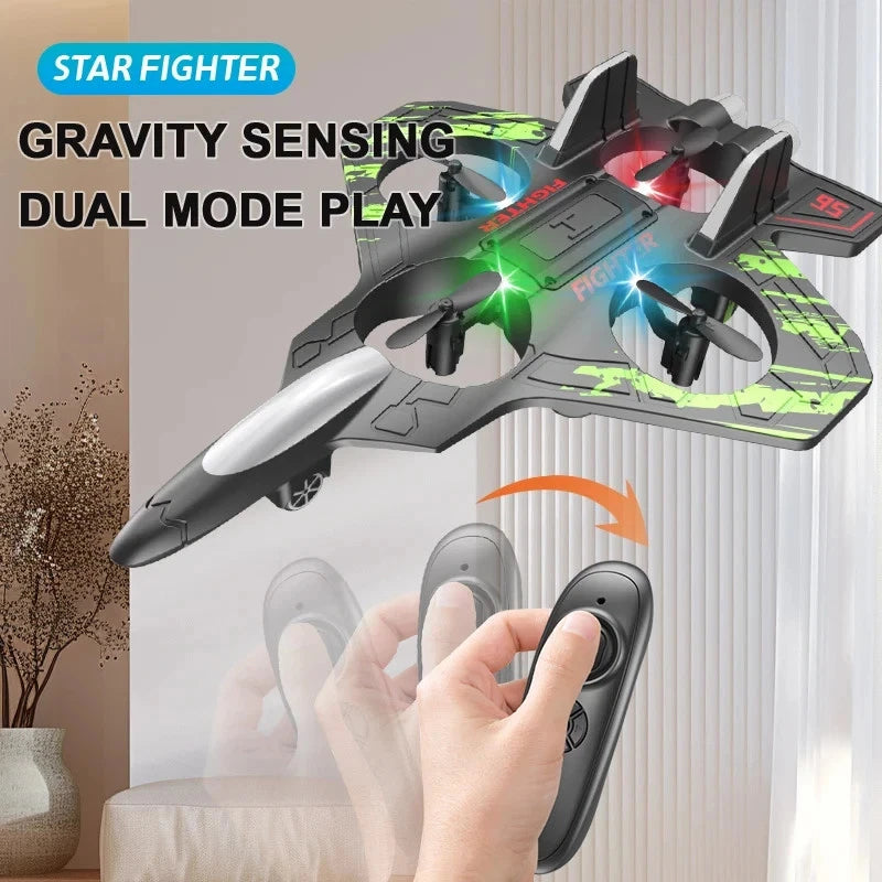 Planeur Électrique En Mousse De Chasse Télécommandé 2.4G, Hélicoptère De Vol Sta