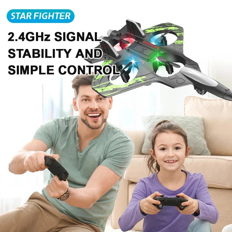 Planeur Électrique En Mousse De Chasse Télécommandé 2.4G, Hélicoptère De Vol Sta
