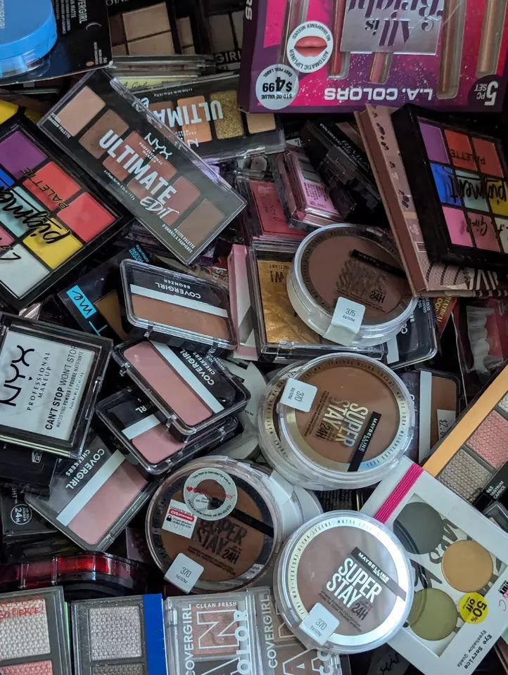 Liquidation de palettes de cosmétiques
