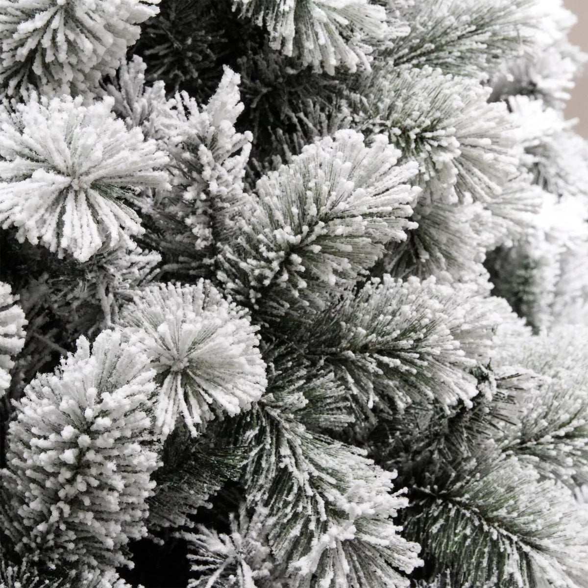 Sapin artificiel de Noël (H210 cm) Edmonton Vert enneigé