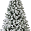 Sapin artificiel de Noël King Vert enneigé