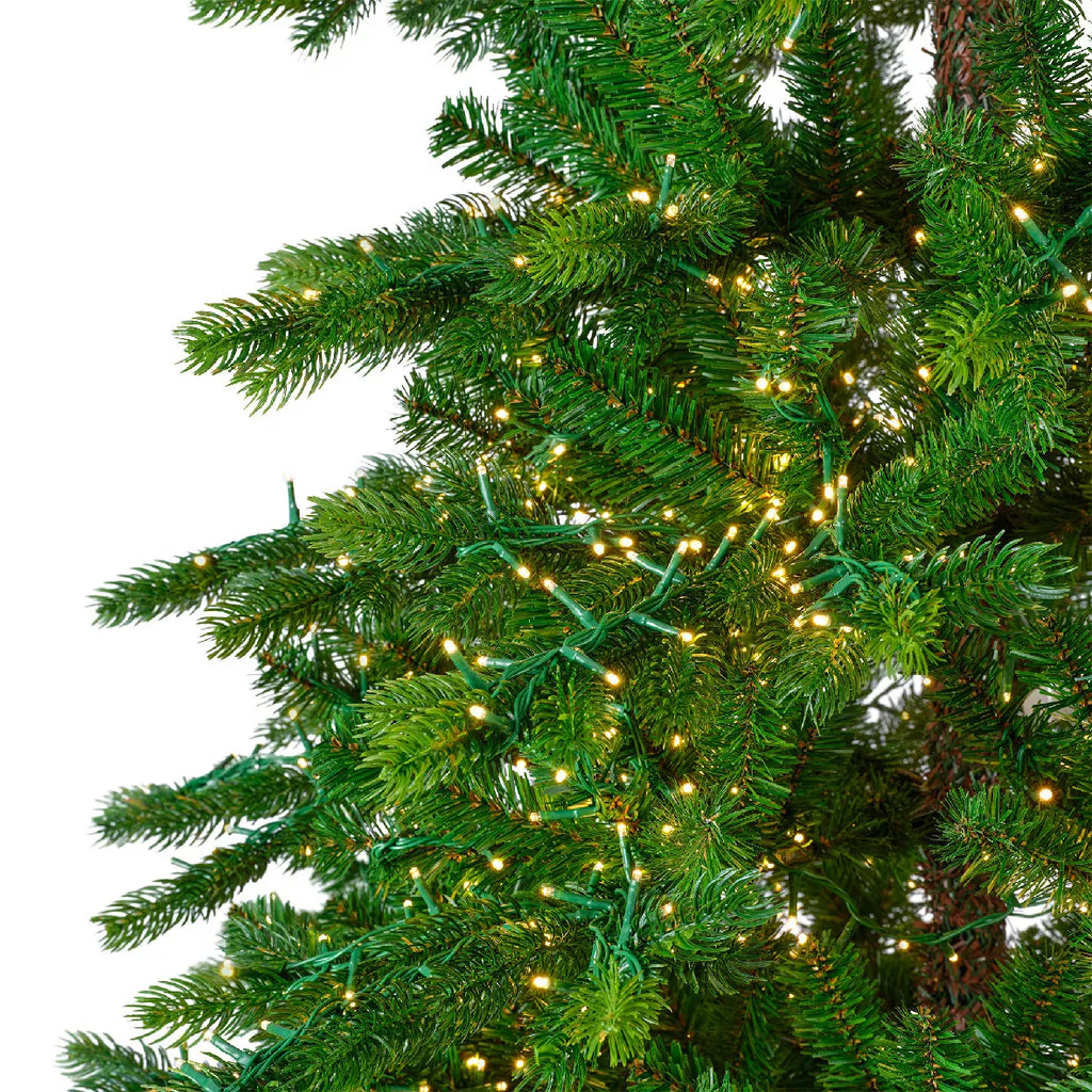 Sapin artificiel de Noël (H240 cm) Glorious Vert sapin
